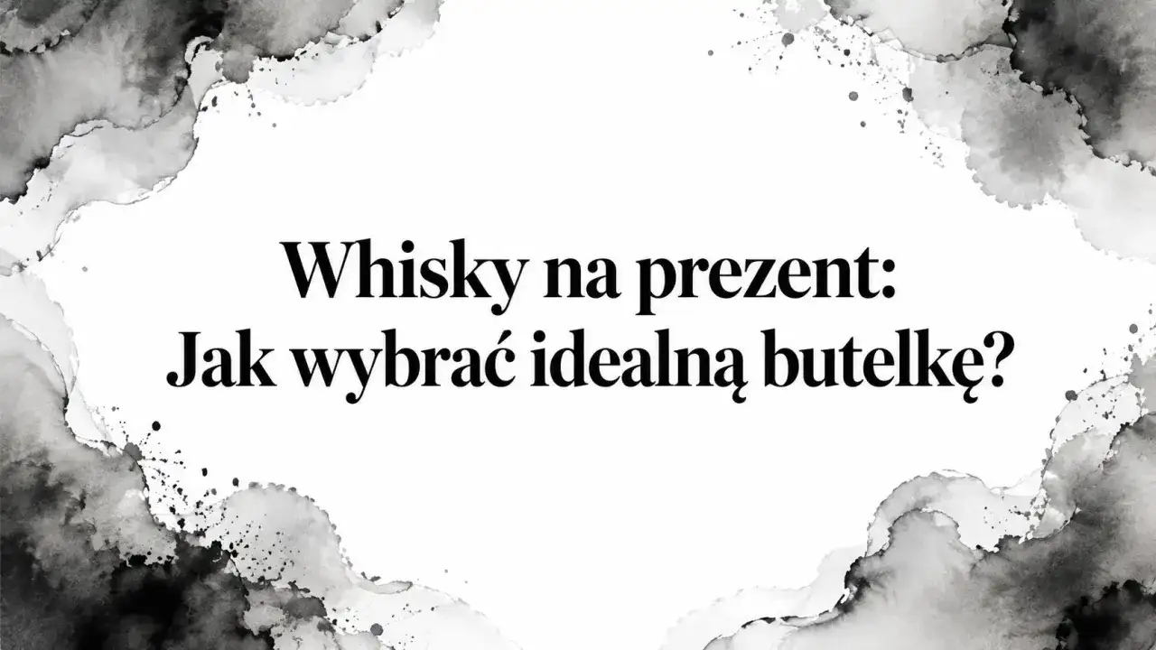 Whisky na prezent - jak wybrać butelkę, która nie rozczaruje