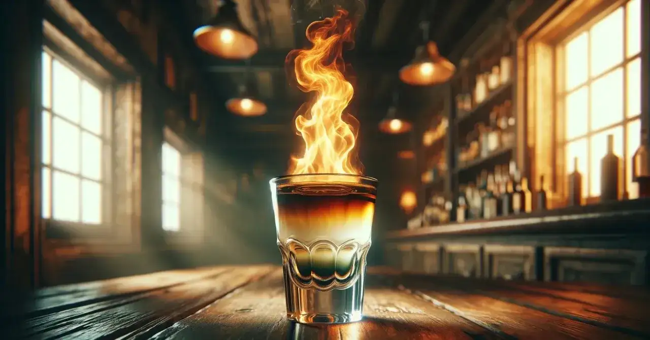 Flambirowanie w drinkach - jak zrobić płonący koktajl bezpiecznie